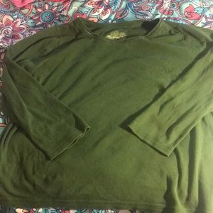 Dark green shirt